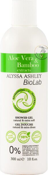 Alyssa Ashley BioLab Aloe Vera & Bamboo Showergel 300 ml Duschgel