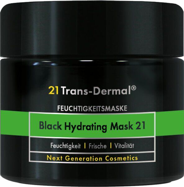 21 Trans-Dermal Black Hydrating Mask 21 50ml Gesichtsmaske