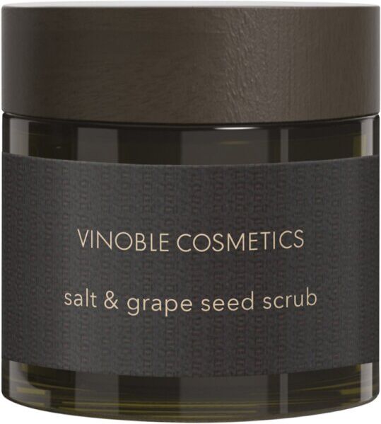 Vinoble Cosmetics Salt & Grape Seed Scrub 100 ml Körperpeeling