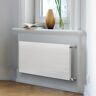 Zehnder Radiapaneel Heizwand Horizontal 2-lagig 90 x 12,6 x 70 cm mit Anschluss 1270