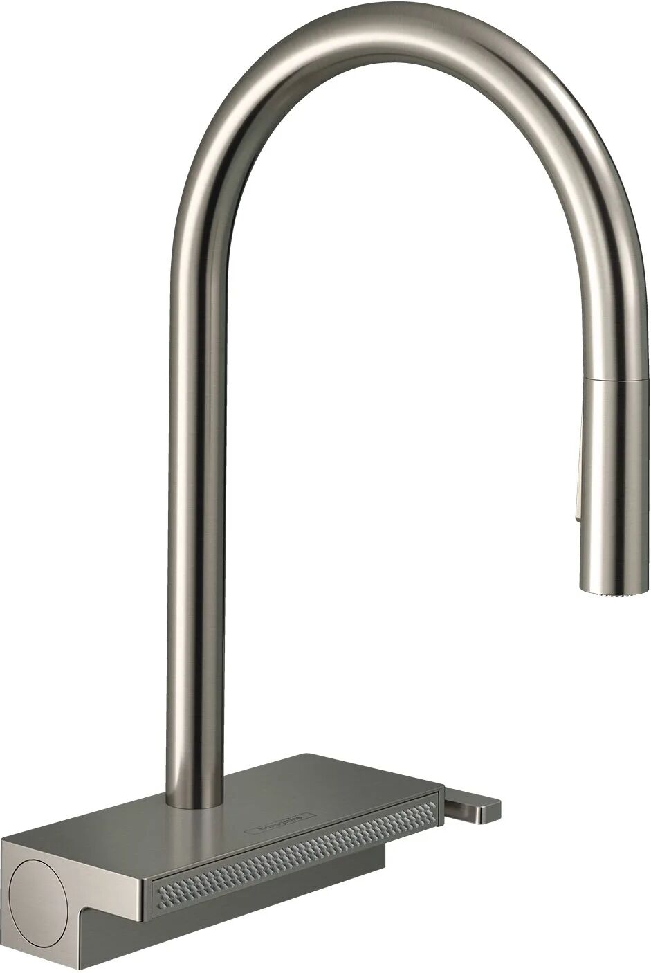 Hansgrohe Aquno Select M81 Einhebel-Küchenmischer 170, Ausziehbrause, 3jet Aquno Select M81 Select H: 39 cm Ausladung: 23,4 cm edelstahl finish