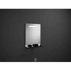 burgbad Fiumo Leuchtspiegel mit horizontaler LED-Beleuchtung 60 x 87,6 cm