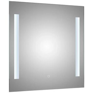 Pelipal S34 LED Spiegel 70 x 70 cm Lichtausschnitt links und rechts