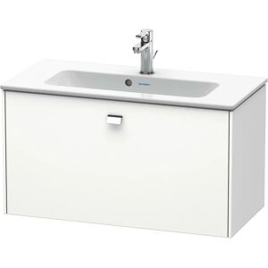 Duravit Brioso Waschtischunterbau wandhängend Compact 82 cm, mit 1 Auszug, Griff Chrom