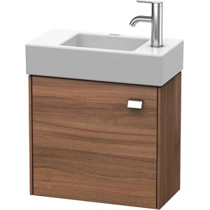 Duravit Brioso Waschtischunterbau wandhängend 48,4 cm, mit 1 Tür, Türanschlag Links, Griff Chrom