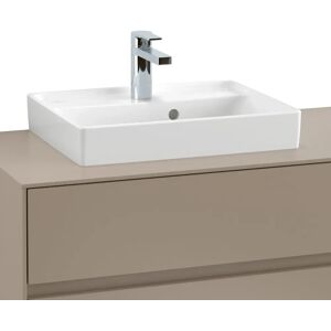 Villeroy & Boch Collaro Handwaschbecken 50 cm geschliffen mit Überlauf, 1 Hahnloch