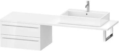 Duravit X-Large Unterschrank 70 cm für Konsole, mit 2 Schubkästen   mediterrane eiche (echtholzfurnier) XL545907171