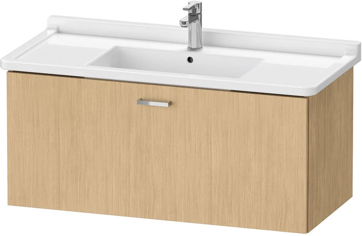 Duravit XBase Waschtischunterbau 100 x 44,8 cm, 1 Auszug, wandhängend   eiche natur XB603703030