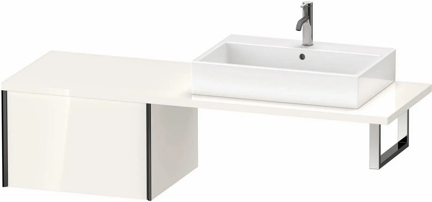 Duravit XViu Unterschrank für Konsole 63,2 x 40 cm, mit 1 Auszug  B: 63,2 T: 54,8 H: 40 cm weiß hochglanz (lack) XV59330B285