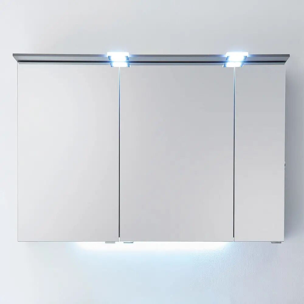 Pelipal Serie 6910 (Solitaire) Spiegelschrank 105 cm inkl. LED-Beleuchtung im Kranz, Modul Position unten Serie 6910 (Solitaire)