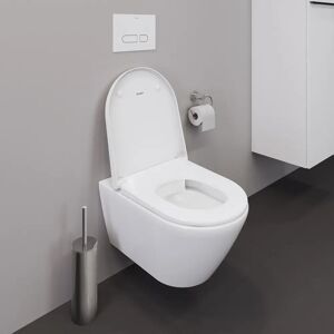 Duravit D-Neo Wand-WC Rimless, Tiefspüler, mit Durafix