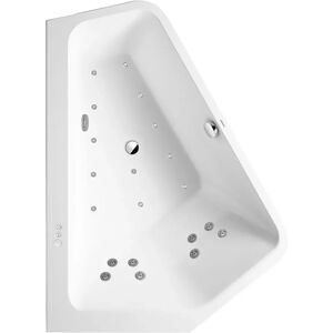 Duravit Paiova 5-Eck Whirlwanne 177 x 130 cm mit Combi-System P, Ecke links