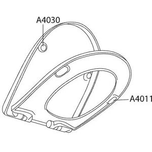 Pressalit Puffer A4030 rund für Deckel