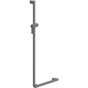 Megabad Profi Collection Silver Age System Winkelgriff 50 x 120 cm, mit Brausehalter links