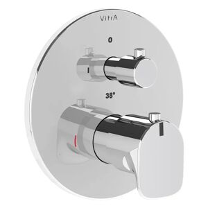 VitrA Root Round Thermostat-Wannenfüll- und Brausearmatur für Unterputz