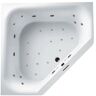 Riho Austin Whirlpool 145 x 145 cm mit Joy Whirlpoolsystem, Version rechts