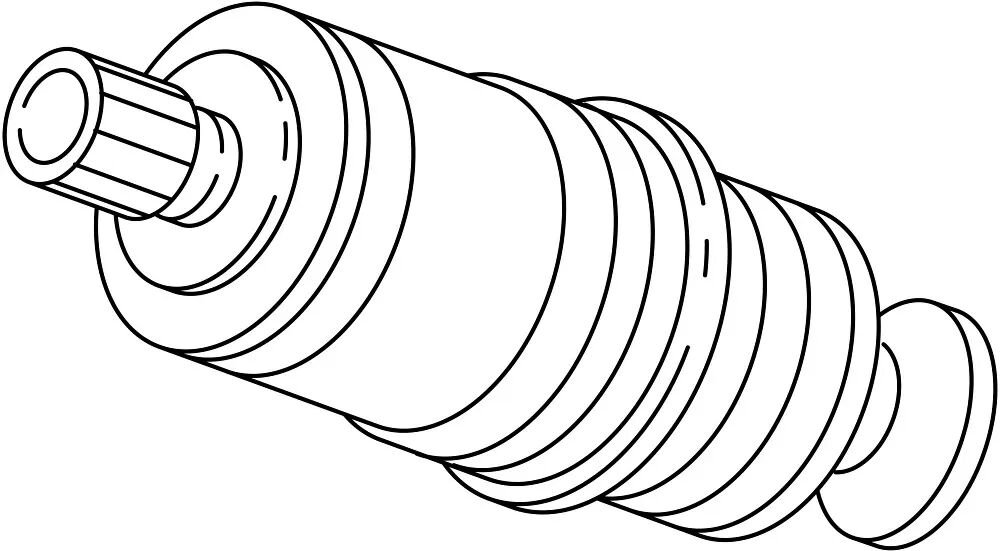 KWC Gastro Flachtelleroberteil M20 x 1.25 Gastro rechtsschließend, M20 x 1.25  K.32.40.01.931