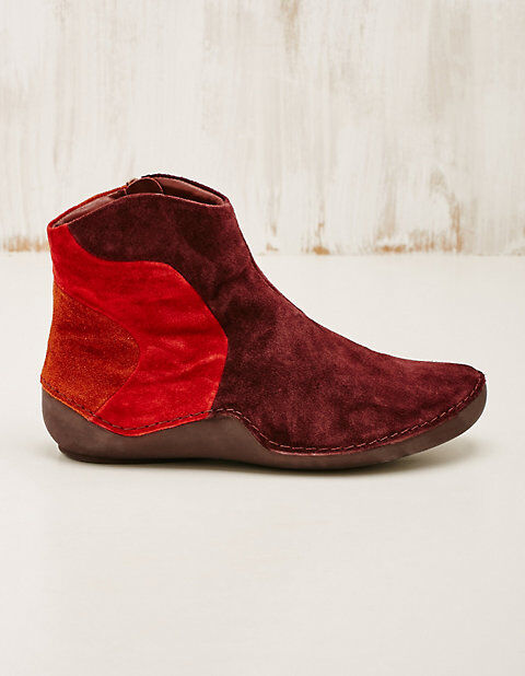 Think Damen Veloursleder-Stiefeletten Siana