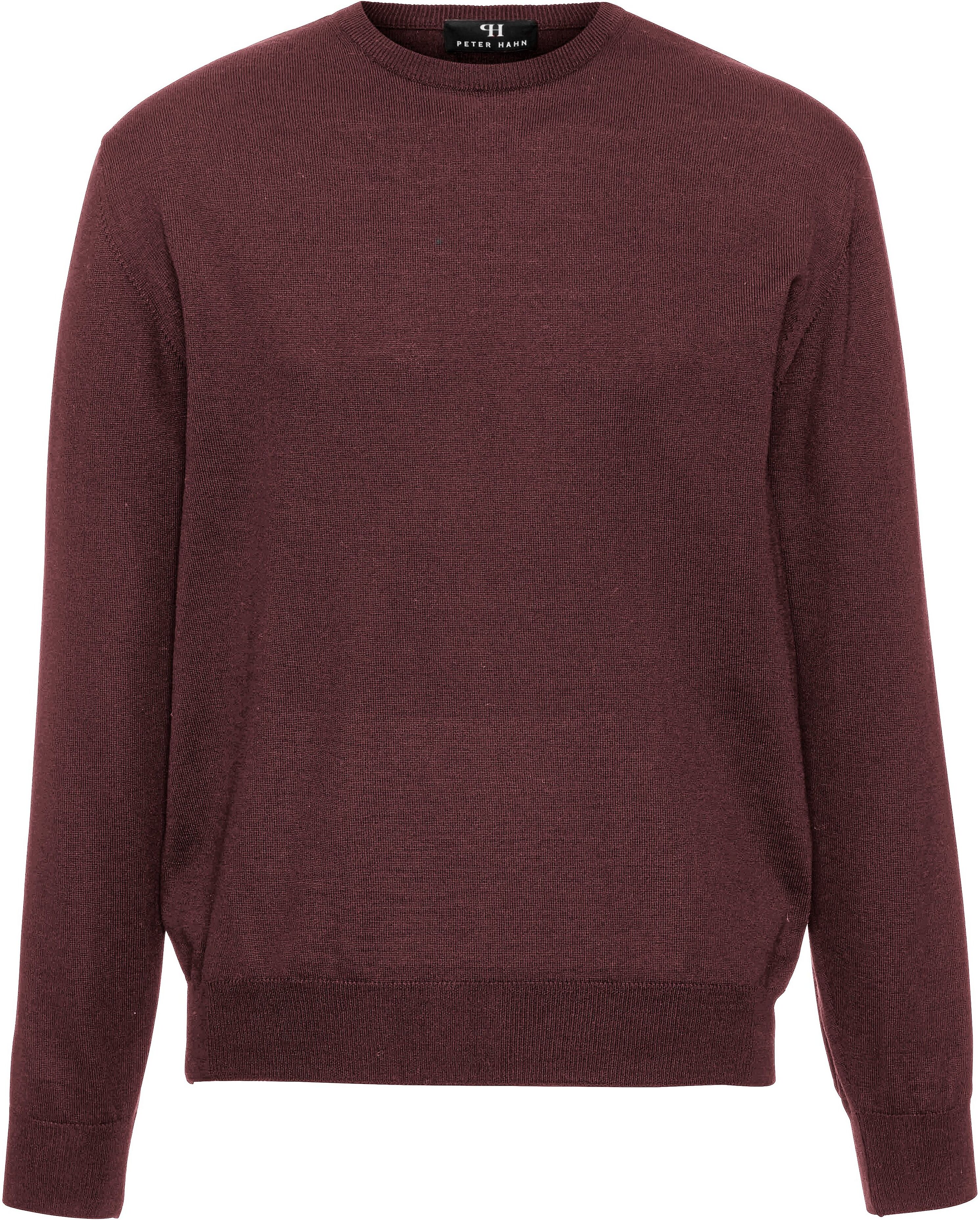 Peter Hahn Pullover aus 100% Schurwolle-Merino Peter Hahn rot Herren 48