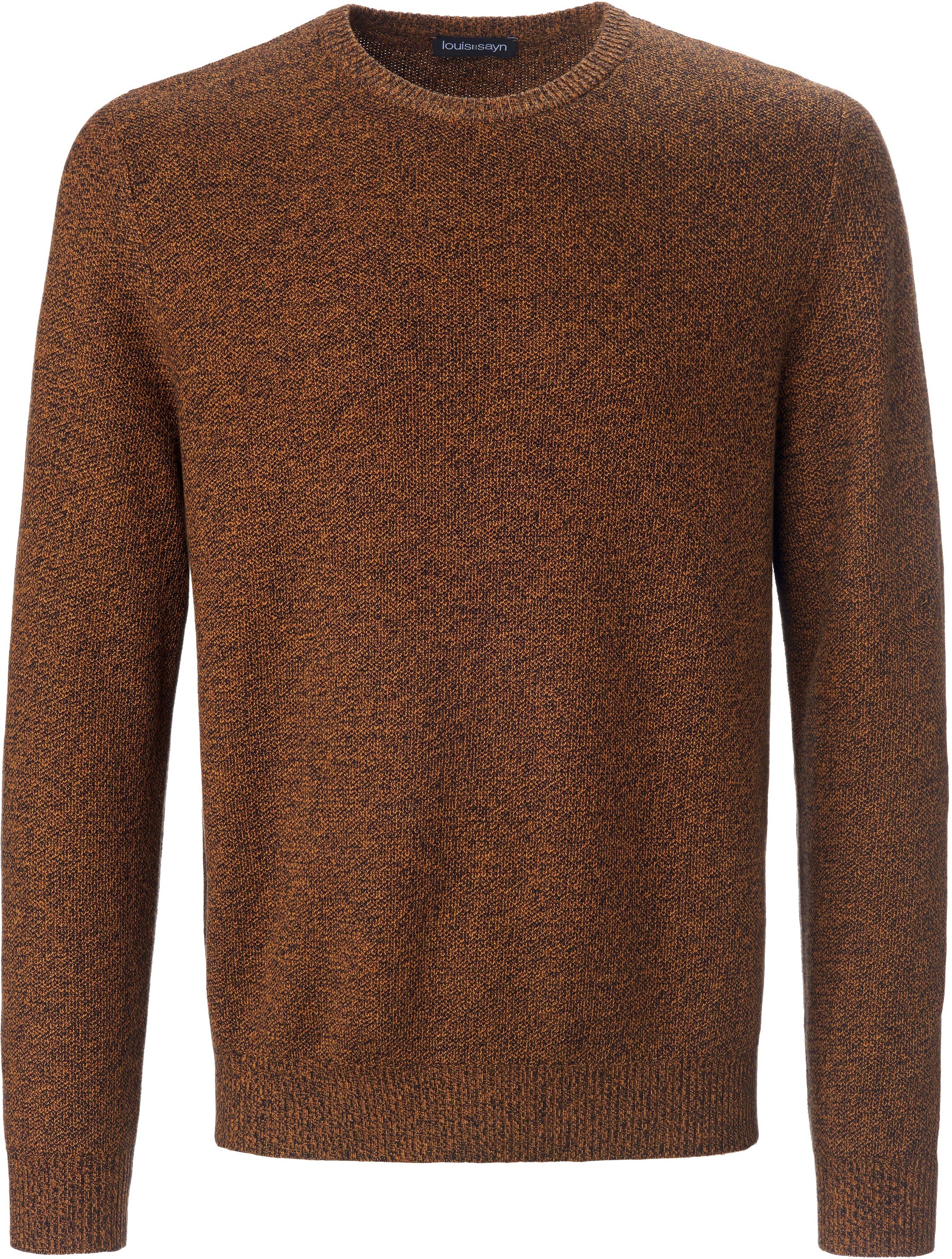 Louis Sayn Rundhals-Pullover Louis Sayn gold Herren 50