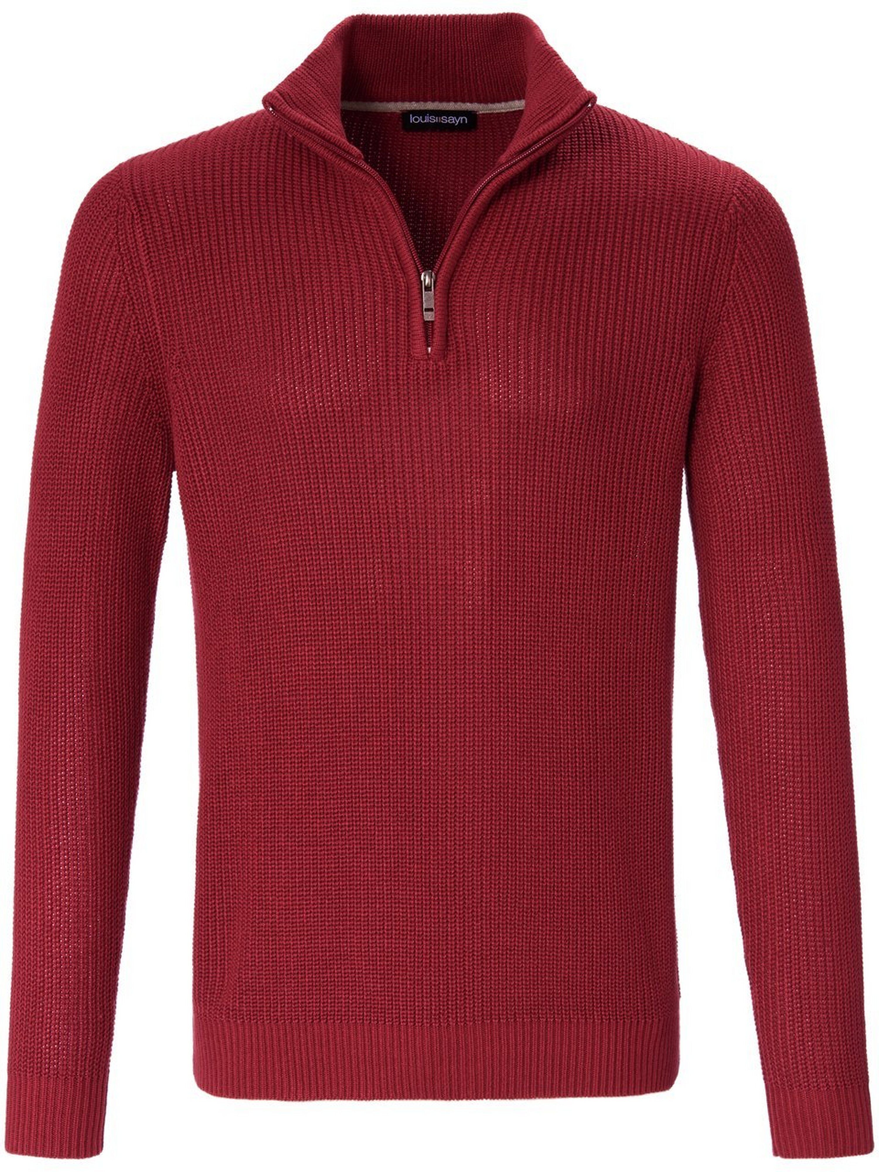 Louis Sayn Pullover Stehbundkragen Louis Sayn rot Herren 52