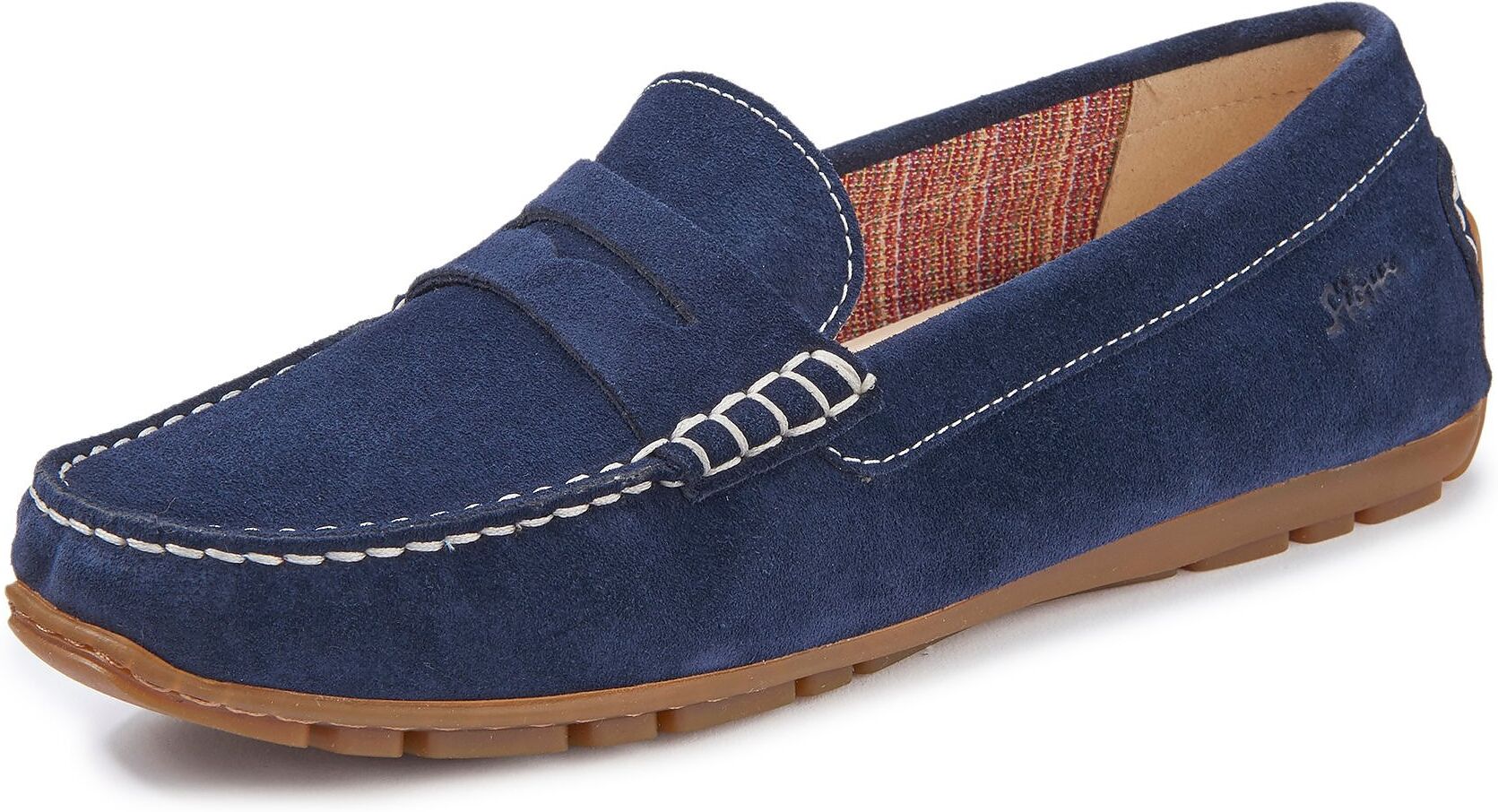 Sioux Mokassin Carmona Sioux blau Damen 37,5