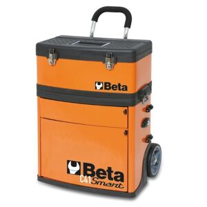 Beta 41000001 C41S Werkzeugwagen 2-teilig Orange