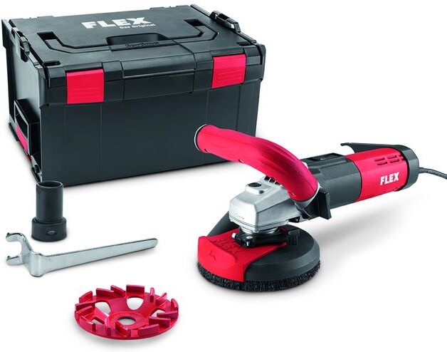 Flex-tools 471.046 LDE 15-10 125 R, Kit E-Jet Sanierungsschleifer mit variabler Drehzahl 125 mm