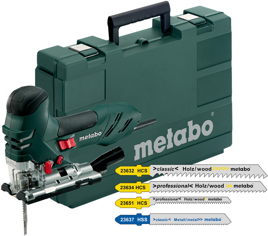 Metabo 601403510 STE 140 Plus SET Stcihsäge + Stichsägensortiment 20 Teilig