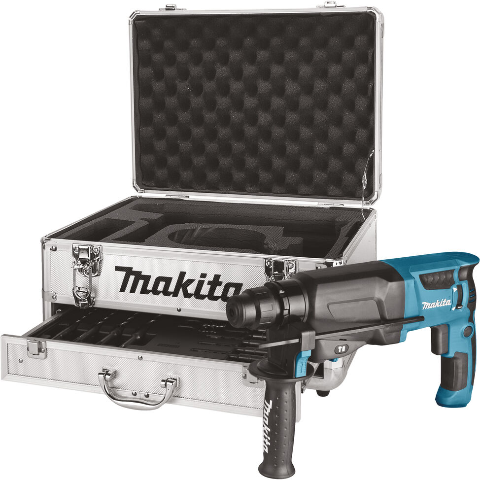 Makita HR2300X10 Bohrhammer SDS-Plus 720 Watt + 14 tlg. Bohrersatz