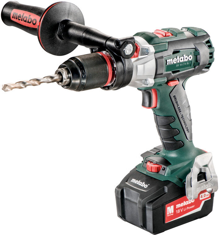 Metabo 602352500SB 18 LTX BL Q I Akku Schlagbohrschrauber 18 Volt 4.0 Ah Li-ion