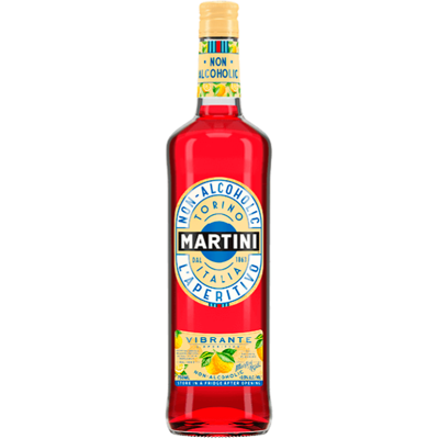 Martini & Rossi Martini Vibrante Sin Alcohol - 75cl Martini & Rossi Martini Vibrante Sin Alcohol - 75cl