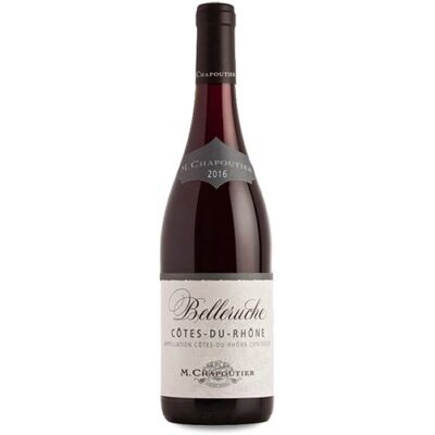 Michel Chapoutier Belleruche Rotwein 2022/2023 - Rhône-Tal Michel Chapoutier Belleruche Rotwein 2022/2023 - Rhône-Tal