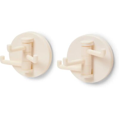 Tchibo - 2 Dreifach-Haken - beige Tchibo - 2 Dreifach-Haken - beige