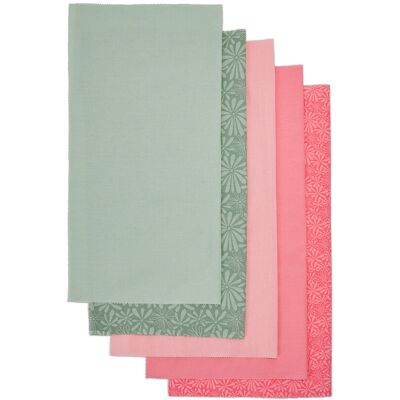 Tchibo - 5-teiliges Stoff-Set - creme Tchibo - 5-teiliges Stoff-Set - creme