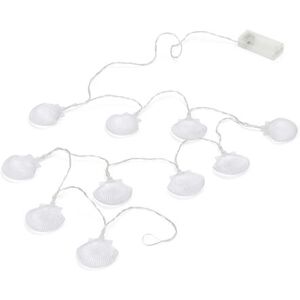 LED-Lichterkette mit Muscheln - Tchibo - Muscheln Transparent Kunststoff   unisex