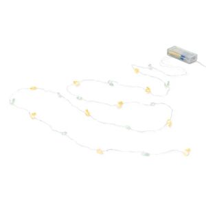 LED-Micro-Lichterkette mit Häschen - Tchibo - Silber Kunststoff   unisex