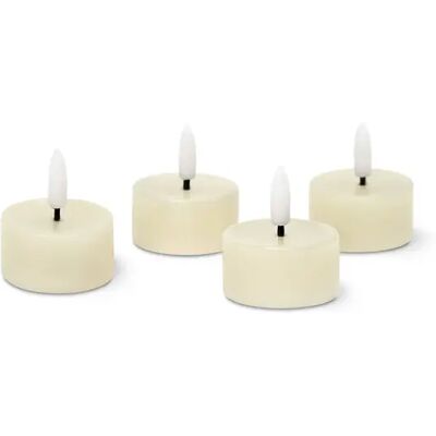 Tchibo - LED-Echtwachs-Teelichter - creme Tchibo - LED-Echtwachs-Teelichter - creme
