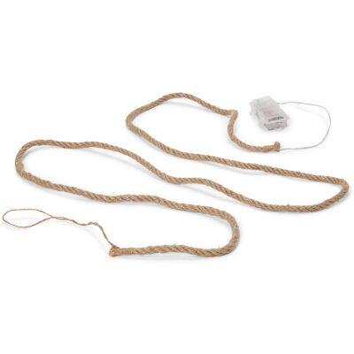 Tchibo - LED-Outdoor-Lichterkette »Seil« - beige Tchibo - LED-Outdoor-Lichterkette »Seil« - beige