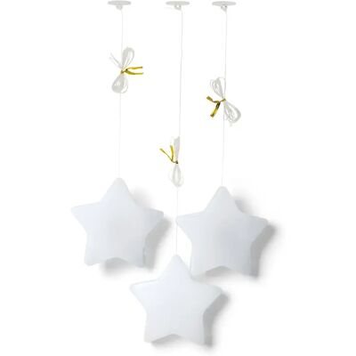 Tchibo - 3 schwebende LED-Sterne - weiss Tchibo - 3 schwebende LED-Sterne - weiss