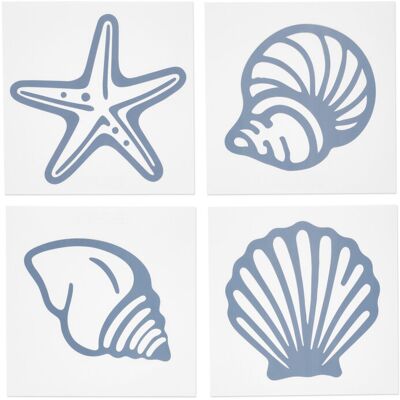Tchibo - Maritime Fliesenaufkleber - hellblau Tchibo - Maritime Fliesenaufkleber - hellblau