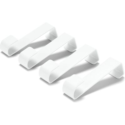 Tchibo - 4 Türhaken - weiss Tchibo - 4 Türhaken - weiss