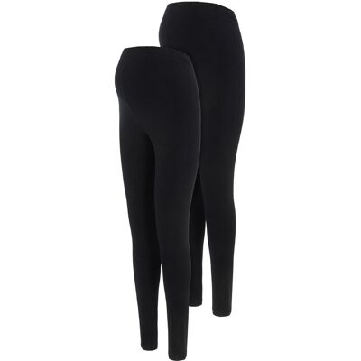 Mamalicious 2er Pack Leggins »Mlemma« - Damen - Gr. XS - schwarz Mamalicious 2er Pack Leggins »Mlemma« - Damen - Gr. XS - schwarz