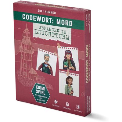 Tchibo - Codewort: Mord – gefangen im Leuchtturm - Escape game Tchibo - Codewort: Mord – gefangen im Leuchtturm - Escape game