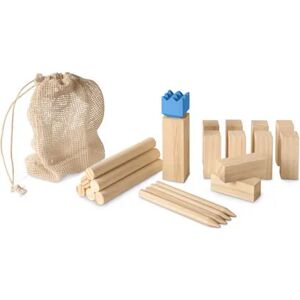 Tchibo - Mini-Kubb-Spiel - Beige -Kinder - 100% Baumwolle Holz   unisex