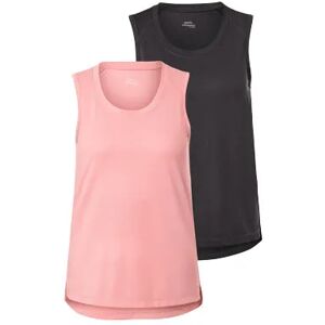 Tchibo - 2 Sporttops - Schwarz - Gr.: XL Polyester 1x XL female