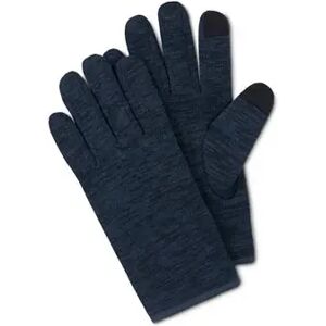 Tchibo Strickfleece-Handschuhe Polyester Blau 9,5 female