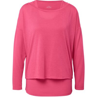 Tchibo - 2-in-1-Sportshirt - Damen - Gr. XXL - rosa Tchibo - 2-in-1-Sportshirt - Damen - Gr. XXL - rosa