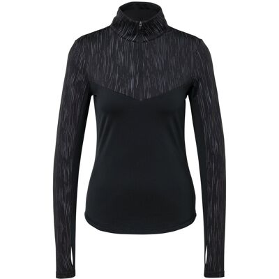Tchibo - Thermo-Funktionsshirt - Damen - Gr. L - schwarz/print Tchibo - Thermo-Funktionsshirt - Damen - Gr. L - schwarz/print