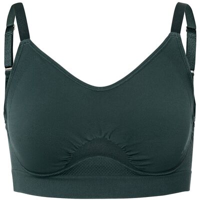 Tchibo - Seamless-Sport-BH - Damen - Gr. L - dunkelgrün Tchibo - Seamless-Sport-BH - Damen - Gr. L - dunkelgrün